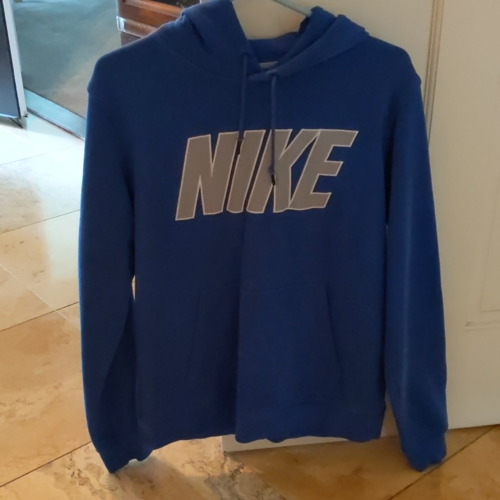 Nike blue hoodie